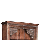 Antique Corbel Solid Wood Rustic Bookcase