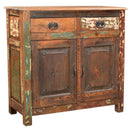 Reclaimed Wood 2 Door Cabinet