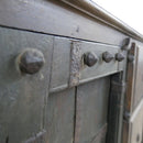 Antique Doors Columns Repurposed Rustic Tall Hutch