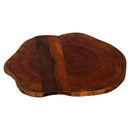 Freeform Abstract Teak Wood Cheese Board