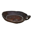 Antique Wooden Dough Bowl Rustic Table Decor