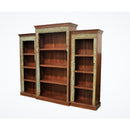 Antique Handcarved Columns Repurposed Triple Bookcase