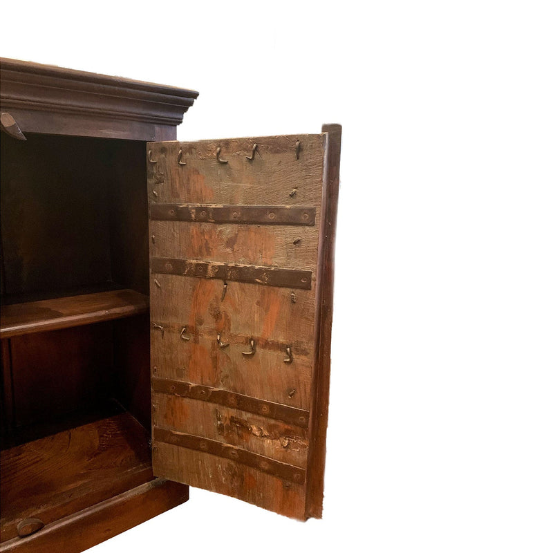 Antique 2 Doors Media & Sideboard Cabinet