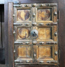 Eclectic Mango Wood Bar Cabinet With Wine Rack