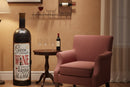 Eclectic Wine Bottle Shaped 61" Tall Storage Cabinet