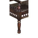 Eclectic Hand Carved Ornate Moorish 2 Seater Accent Bench