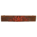 Antique Ganesha Carved Narrow Header Wall Panel