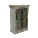 Moorish Arch 2-Door Solid Wood Boho Cabinet