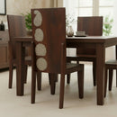 Paisley Carved Modern Solid Wood Modern Dining Chair