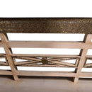 Elegant Solid Wood Living Room Sofa Bench and Chairs