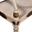 Elegant Solid Wood Living Room Sofa Bench and Chairs