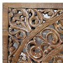 Hand Carved Solid Wood Lattice Decorative 36" x 72" Barn Door