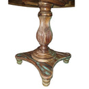 Farmhouse Style 42" Round Reclaimed Wood Foyer Table