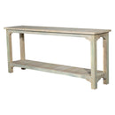 Farmhouse Style Reclaimed Wood Boho Console