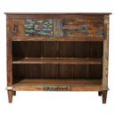 Farmhouse Style Reclaimed Wood Kitchen Cabinet