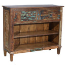 Farmhouse Style Reclaimed Wood Kitchen Cabinet