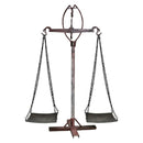 Antique 89" Tall Weighing Scale Eclectic Decor