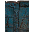 1900s Vintage Distressed 28" Tall Window Shutter Wall Art