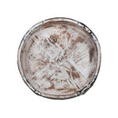 Distressed Carved Wooden Grinder Decorative Tray