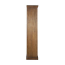 Early 1900s Carved Door 76" Tall Solid Wood Armoire
