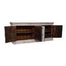 Extra Large 4 Door Solid Wood Dining Room Buffet Rustic Storage Cabinet