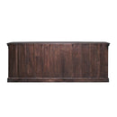 Ranch Style Rustic 108" Long Solid Wood Sideboard Credenza