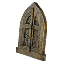 Hand Painted Arched Window Wall Art