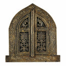 Hand Painted Arched Window Wall Art