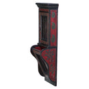 Eclectic Wooden Hand Painted Key And Letter Holder Wall Hanging