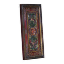 Hand Carved Vintage Wall Panel With Hand Paintings