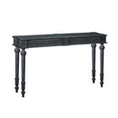 Elegant Victorian Style Hand Carved 12" Deep Solid Wood Console