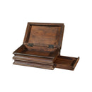Eclectic Handmade Vintage Faux Book Shaped Box With Hidden Drawer