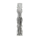 Farmhouse Style Hand Carved 43 Inch Tall Wooden Candle Stick