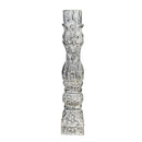 Farmhouse Style Hand Carved 43 Inch Tall Wooden Candle Stick