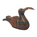 Hand Painted Wooden Bird Decor