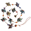 Artistic Decorative Hand Painted Elephant Hanging Garland