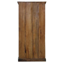 Blue Distressed Finished Farmhouse Tall Bedroom Armoire