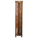 Farmhouse Style Reclaimed Wood Tall Wine Cabinet