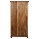 Farmhouse Style Reclaimed Wood Tall Wine Cabinet