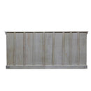 Ranch Style 4 Antique Door 88" Long Sideboard In Distressed Finish