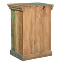 Farmhouse Style Reclaimed Wood Colored Patina Nightstand