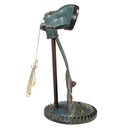 Eclectic Industrial Scooter Repurposed Table Lamp
