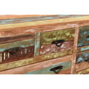 Farmhouse Style Reclaimed Wood 72 in. Long 8-Drawers Bedroom Dresser