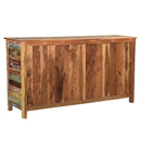 Farmhouse Style Reclaimed Wood 72 in. Long 8-Drawers Bedroom Dresser