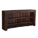 Farmhouse Style Antique Carved Frame Solid Wood Large Hall Table With Drawers