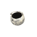 Farmhouse Style Distressed Vintage Metal Pot