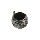 Farmhouse Style Distressed Vintage Metal Pot