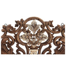 Mid 1900s Carved Door Lintel Wall Hanging