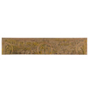 Antique Peacocks Carved Lintel 54" Long Wall Hanging