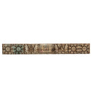 Antique Carved Rustic Lintel 48" Long Narrow Wall Hanging